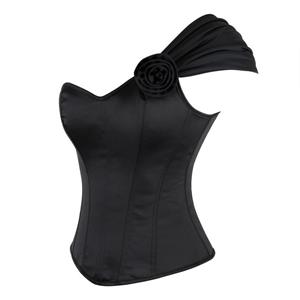 Gothic One-Shoulder Retro European And American Style Women's Waistcoat Shaping Top N23650