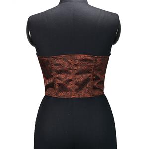 Women's Jacquard Strapless Renaissance Corset Top N23667