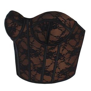 Women's lace sexy outerwear French palace underwear corset top N23539