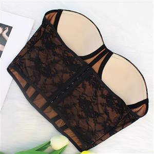 Women's lace sexy outerwear French palace underwear corset top N23539